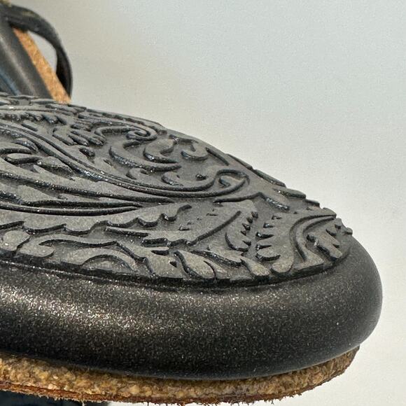 Naot Dorith Women Gladiator Sandal US 8 Leopard‎ Suede Leather Hook & Loop Strap - Picture 6 of 16